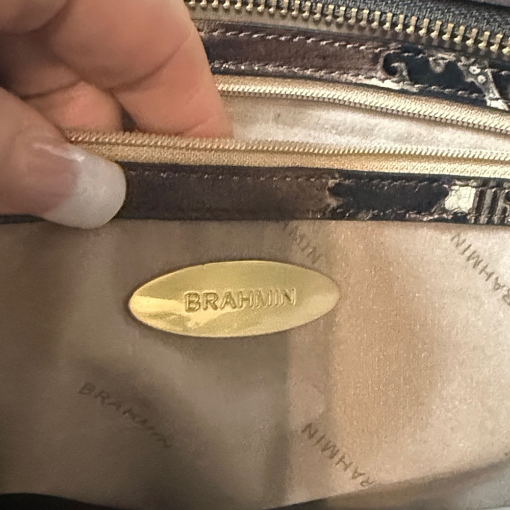 Brahmin expresso fresco Asher mini purse with Tassel - Picture 3 of 10